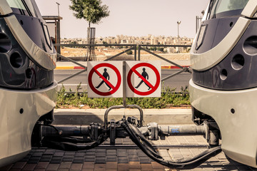 Stra&szlig;enbahn Jerusalem