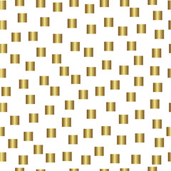 Gold seamless pattern, golden style background  illustration, foil design