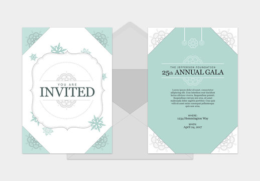 Invitation with Instructions