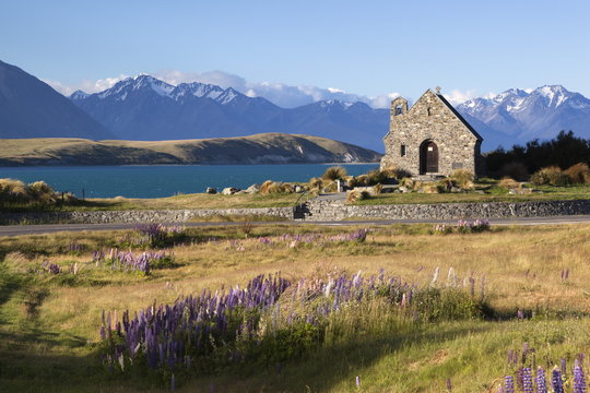 Church of the Good Shepherd, Lake Tekapo, Canterbury region, South Island, New Zealand 