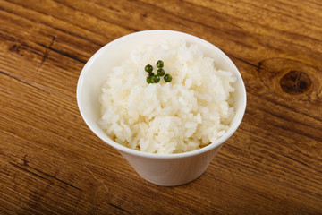 Steamed rice