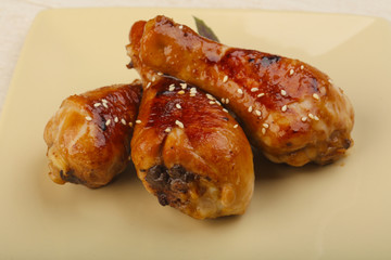 Teriyaki chicken legs