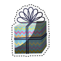 giftbox present isolated icon vector illustration design
