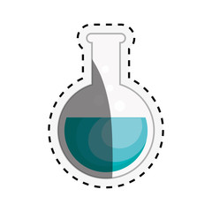 tube test glass isolated icon vector illustration design