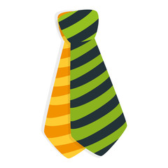 tie male fashion isolated icon vector illustration design