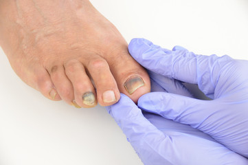 doctor examining patient