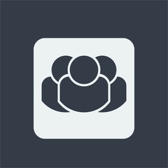 people flat design, human design icon