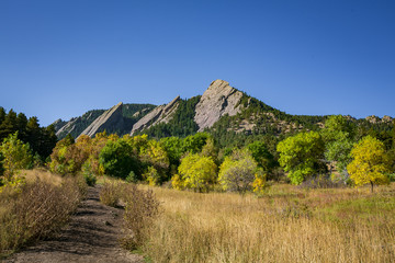 Boulder Fall Flatirons