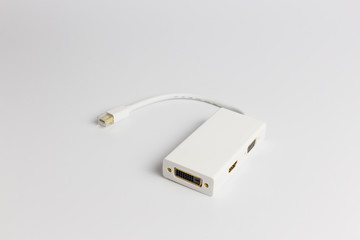 isolated VGA device on white background