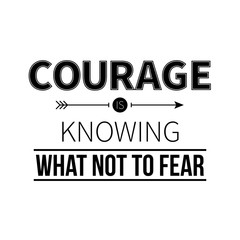 Typographic poster with aphorism 