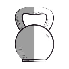 weight lifting gym equipment vector illustration design