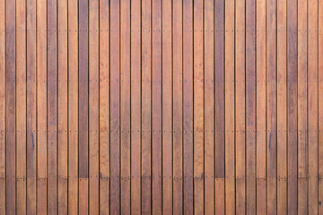 Exterior wooden decking or flooring on the terrace