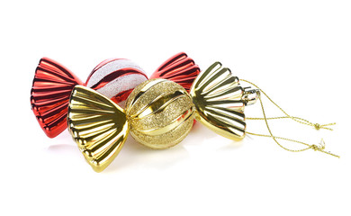 christmas decoration on a white background