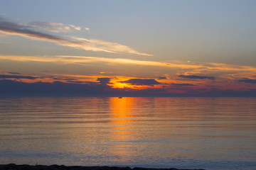 Fototapeta premium Beautiful view of seascape. Composition of nature.