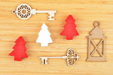 Christmas tree and decor