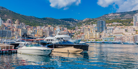 Monaco Monte Carlo city marina