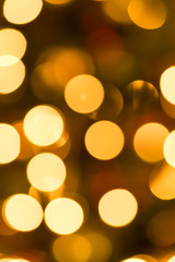 Defocused Christmas Lights