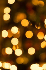 Defocused Christmas Lights