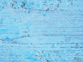Old blue painted timber wood texture