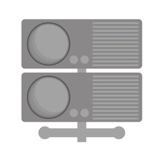 data center icon image vector illustration design 