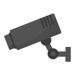 surveillance camera icon image vector illustration design 