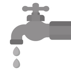 classic faucet icon image vector illustration design 