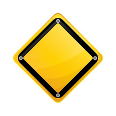 Construction road sign icon vector illustration graphic design