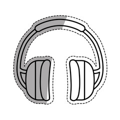 Isolated Construction earmuffs icon vector illustration graphic design