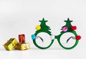 Christmas glasses, gifts