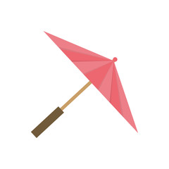 Isolated fashion umbrella icon vector illustration graphic design