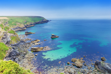 Heritage Coast Atlantic ocean, Cornwall, England
