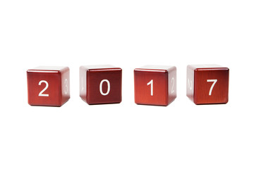 Obraz premium Concept new year 2017