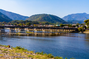 Fototapeta na wymiar 渡月橋　嵐山