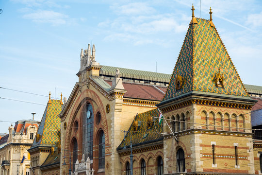 Budapest Central Market Facade