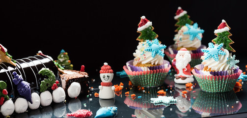 Christmas cupcakes