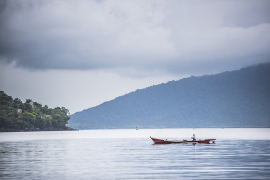 Fishing boat, Pulau Weh Island, Aceh Province, Sumatra, Indonesia
