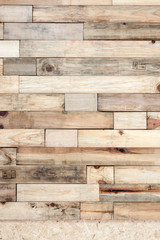 brown wood Pallets plank texture background - 130339257