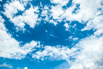 Clouds with blue sky,Landscape