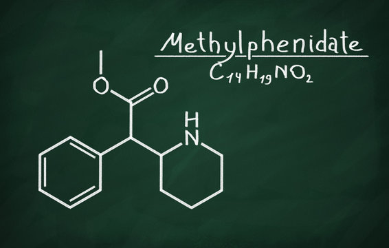 Structural model of Methylphenidate