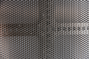 texture made from stainless grille