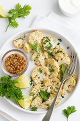 roasted cauliflowe
