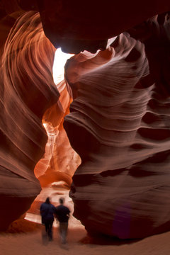 Upper Antelope Canyon (Tse' bighanilini), LeChee Chapter, Navajo Nation, Arizona