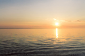 black dawn-savage beach / lonely beach in the early autumn