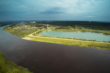 River Daugava, Latvia.