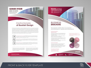 Presentation flyer design