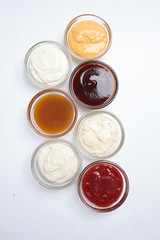 different sauces