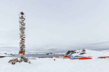 Chilean Research Station Frei Base, King George Island, South Shetland Island Group, Antarctica
