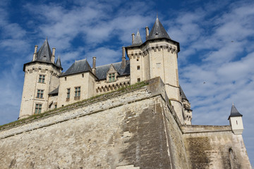 Medieval castle of Saumur, Loire Valley, France
