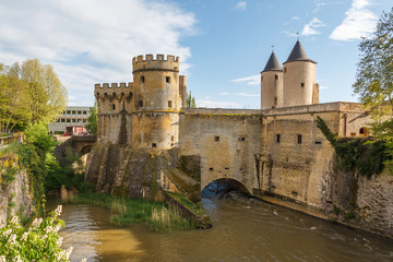 Fototapeta na wymiar Castle of Metz, France