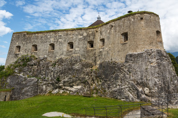 Fototapeta na wymiar Fortress of Kufstein, Austria